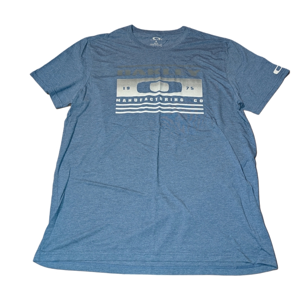 Oakley Blue Graphic T-Shirt for Men